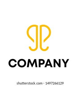 vector logo lettermark for all industry