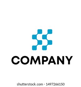 vector logo lettermark for all industry