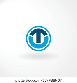 Vector Logo - Lettermark Letter T and O - Abstract Style Logo