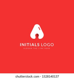 Vector logo letters A template. modern, simple design, element vector illustrasion