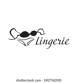 Vector Logo Of A Lingerie Store, Sex Shop