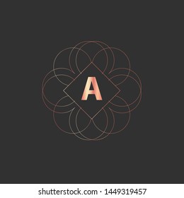 VECTOR OF LOGO LUXURY WITH SIMPLE DESIGN