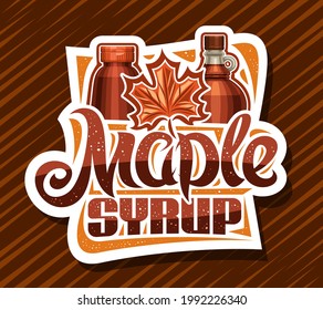 Maple syrup logo Images, Stock Photos & Vectors | Shutterstock