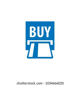vector logo market shopping