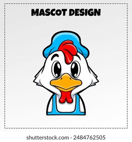 Vector Logo Mascot Illustration Vector Design