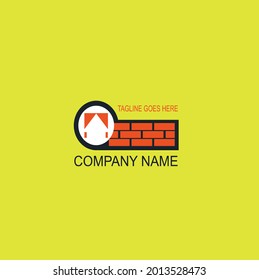 vector de un logotipo para la empresa de materiales