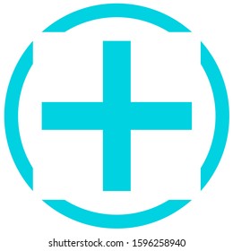 vector logo medical with a simple and beautiful shape. creative logo design