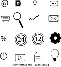 mezcla de logotipo vectorial en blanco y negro