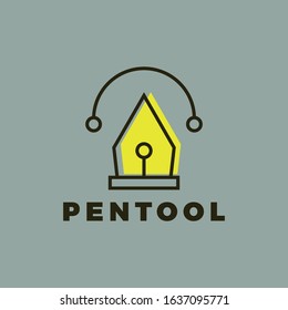 Vector logo monoline style logo icons