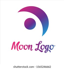 vector Logo of the Moon for companies