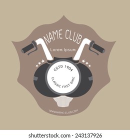 Vector logo Motor club