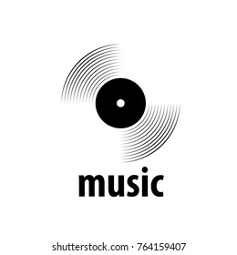 música de logotipo vectorial