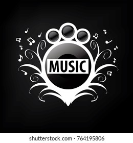 vector logo music