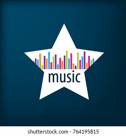 vector logo music