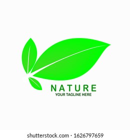 Vector Logo Of Nature Design Template