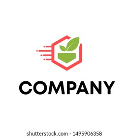 vector logo for nature style