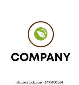 vector logo for nature style