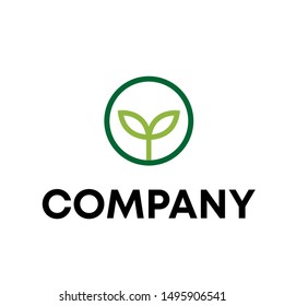 vector logo for nature style