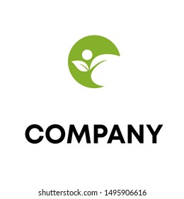 vector logo for nature style
