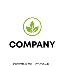 vector logo for nature style