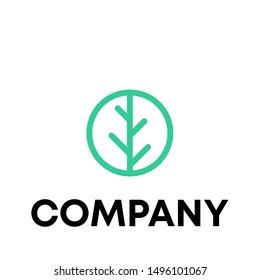 
vector logo for nature style