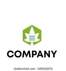 
vector logo for nature style