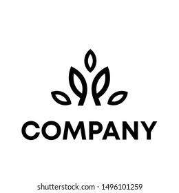 
vector logo for nature style
