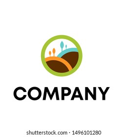 
vector logo for nature style