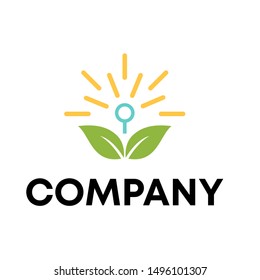 
vector logo for nature style