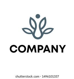 
vector logo for nature style