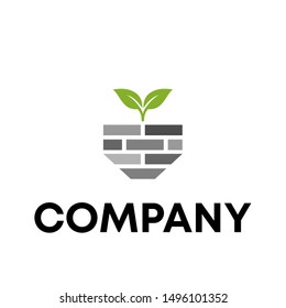 
vector logo for nature style