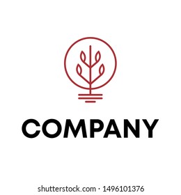 
vector logo for nature style