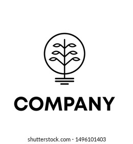 
vector logo for nature style