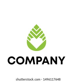 vector logo for nature style