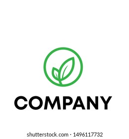 vector logo for nature style