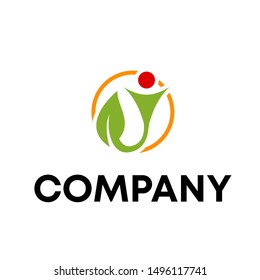 vector logo for nature style