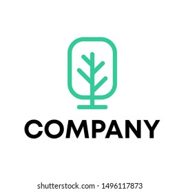 vector logo for nature style