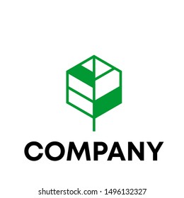 vector logo for nature style