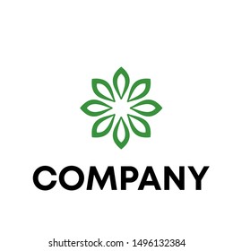 vector logo for nature style