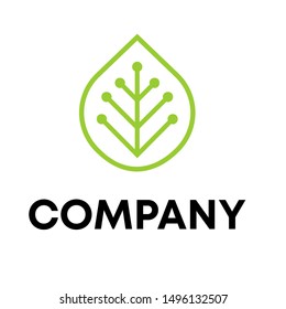 vector logo for nature style