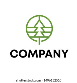 vector logo for nature style