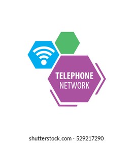 vector logo network