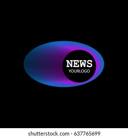 Vector of logo news symbol.