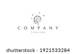 Vector logo on which an abstract image of the silhouette of a human head in the form of a tree.