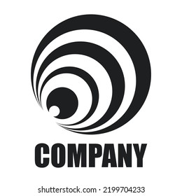 Vector logo on white background