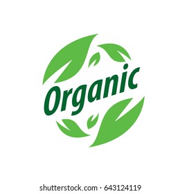 vector logo organic