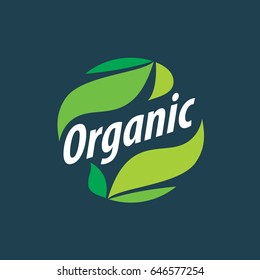 vector logo organic