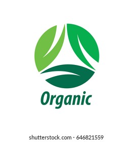 vector logo organic