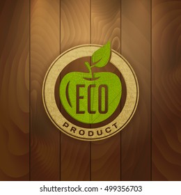 vector logo of organic nourishment on old-fashioned new timber background that build a difference in your new design weed classical scenery product ranch vine background scene natural nurture earth ti