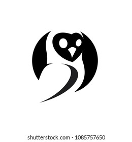 Vector Logo Owl Unique Style Logo Icons